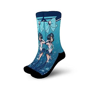 Sailor Mercury Socks Sailor Moon Uniform Anime Socks GAS1801