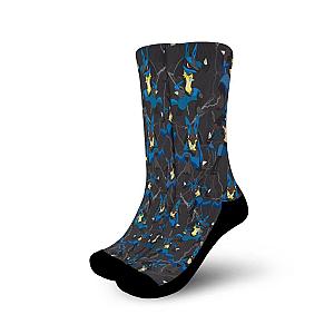 Lucario Socks Costume Pokemon Anime Socks Pattern GAS1801