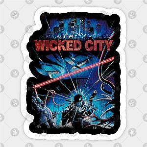 Vintage Wicked City Sticker TP0401