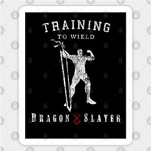 Training to Wield Dragon Slayer Sticker TP0401