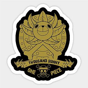 Thousand Sunny Logo One Piece Anime Sticker TP0401