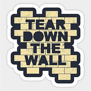 Tear Down The Wall Sticker TP0401