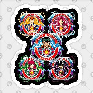 Spirit Detective Rangers Sticker TP0401