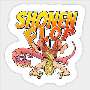 Shonen Flop Logo (Transparent) Sticker TP0401