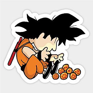 Son Goku x Schroeder (Peanuts) Sticker TP0401