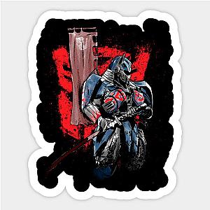 Robot Samurai Sticker TP0401