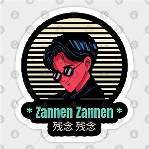 Retro! anime style! Sarcastic boy! Sticker TP0401