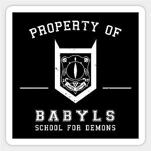 Property of Babyls School for Demons Sticker TP0401