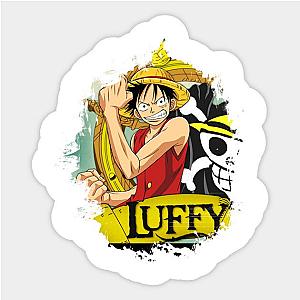 One Piece Anime - Monkey D Luffy Sticker TP0401