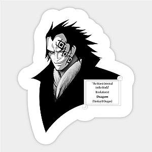 Monkey D. Dragon Sticker TP0401