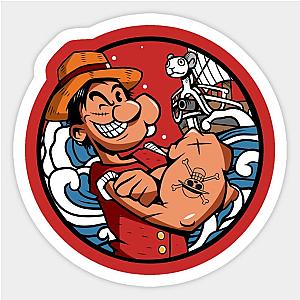 Monkey Popeye Luffy Sticker TP0401