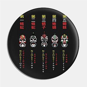 5 Deadly Venoms Pin TP0501