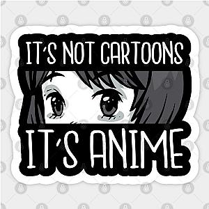 It's not cartoons it's anime Sticker TP0401