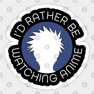 I'd Rather Be Watching Anime Sticker TP0401