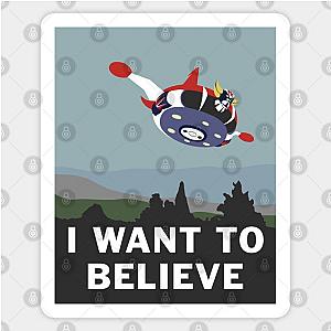 I Want to Believe (In Grendizer) Sticker TP0401