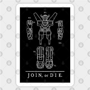 Join or Die Defender Sticker TP0401