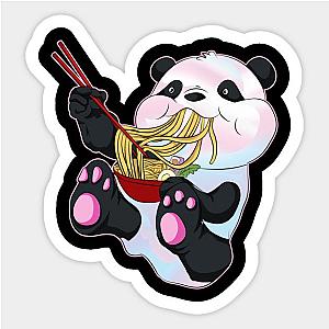 Japanese Panda Ramen Noodles Manga Kawaii Pastel Goth Sticker TP0401