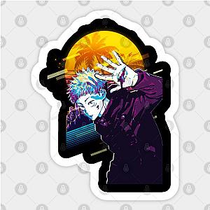 Itadori Jujutsu kaisen 80s retro vintage Sticker TP0401