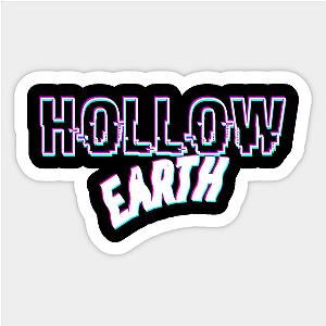 Hollow Earth Society.  Hollow Earth Society For Men Women. Hollow Earth Conspiracy Theory. Sticker TP0401