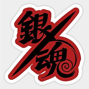 Gintama Black Logo, Anime T-Shirt Sticker TP0401