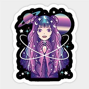 Galactic Anime Celestial Princess Manga Girl Goth Sticker TP0401