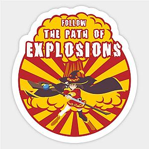 Follow the Path of EXPLOSIONS Sticker TP0401