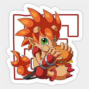 Flamon Hamburger Sticker TP0401