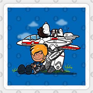 Fighter Pilot Nuts Sticker TP0401