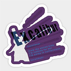 Excalibur Sticker TP0401