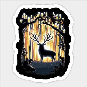 Deer God Please Save Our Forest Sticker TP0401