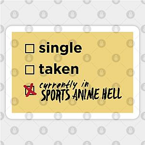 Currently in Sports Anime Hell Sticker TP0401