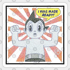 Astro Boy - I Was Made Ready! Circle Design Sticker TP0401