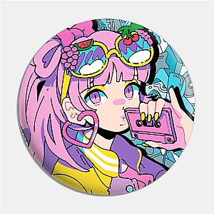 Anime Girl Pink Pin TP0501