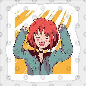 Anime Girl Relax Sticker TP0401