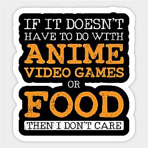 Anime Gamer Gaming Sticker TP0401