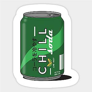 Anime Drink Graphic Sticker TP0401