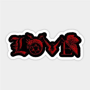 Anime Love (red) Sticker TP0401