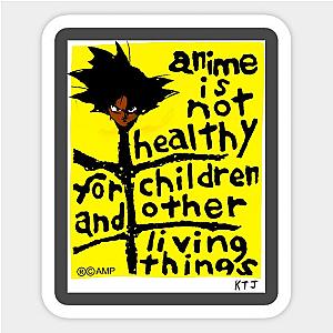 Anime Is Not Healthy Sticker TP0401