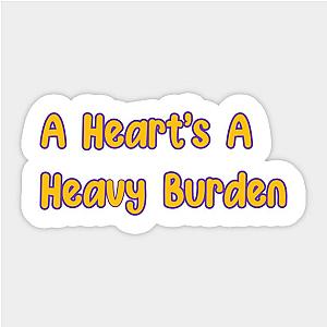 A Heart's A Heavy Burden Sticker TP0401