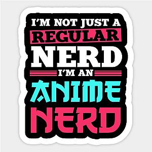 Anime Nerd Art Quote Manga Cosplay Otaku Gift Sticker TP0401