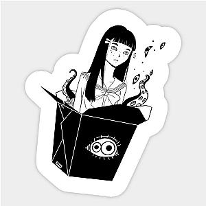 Anime School Girl Take Out With Tentacles Sticker TP0401