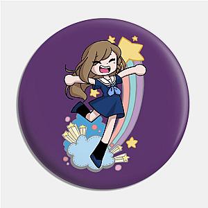 Anime Sailor Girl Leaping to the Stars Pin TP0501