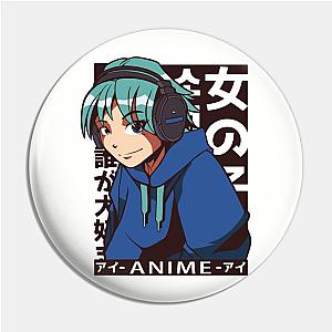 Cool anime boy - Anime merch Pin TP0501