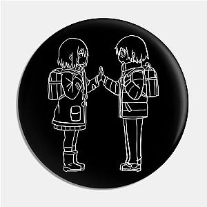 erased anime characters kayo hinazuki and satoru fujinuma black Pin TP0501