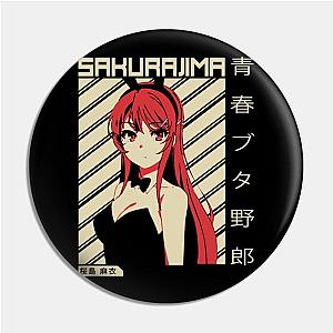 Mai Sakurajima - Rascal Does Not Dream Of Bunny Girl Sempai | Anime Shirt Pin TP0501