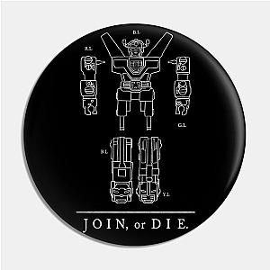 Join or Die Defender Pin TP0501