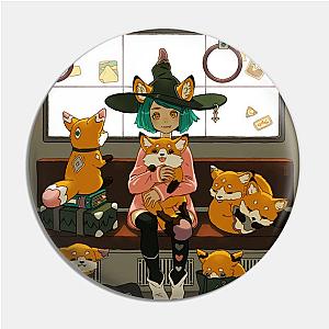 Witch and her foxes Pin TP0501