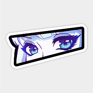 Anime Eyes (blue) Sticker TP0401