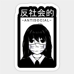 Anime Anti-social Sticker TP0401