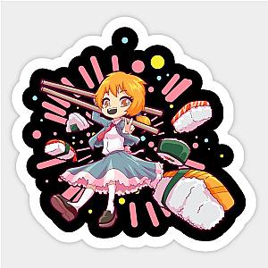 Anime Girl Sushi Japanese Sticker TP0401